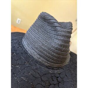 BCBGeneration Sun Hat Black Lace Packable Travel Beach Women’s One Size Resort